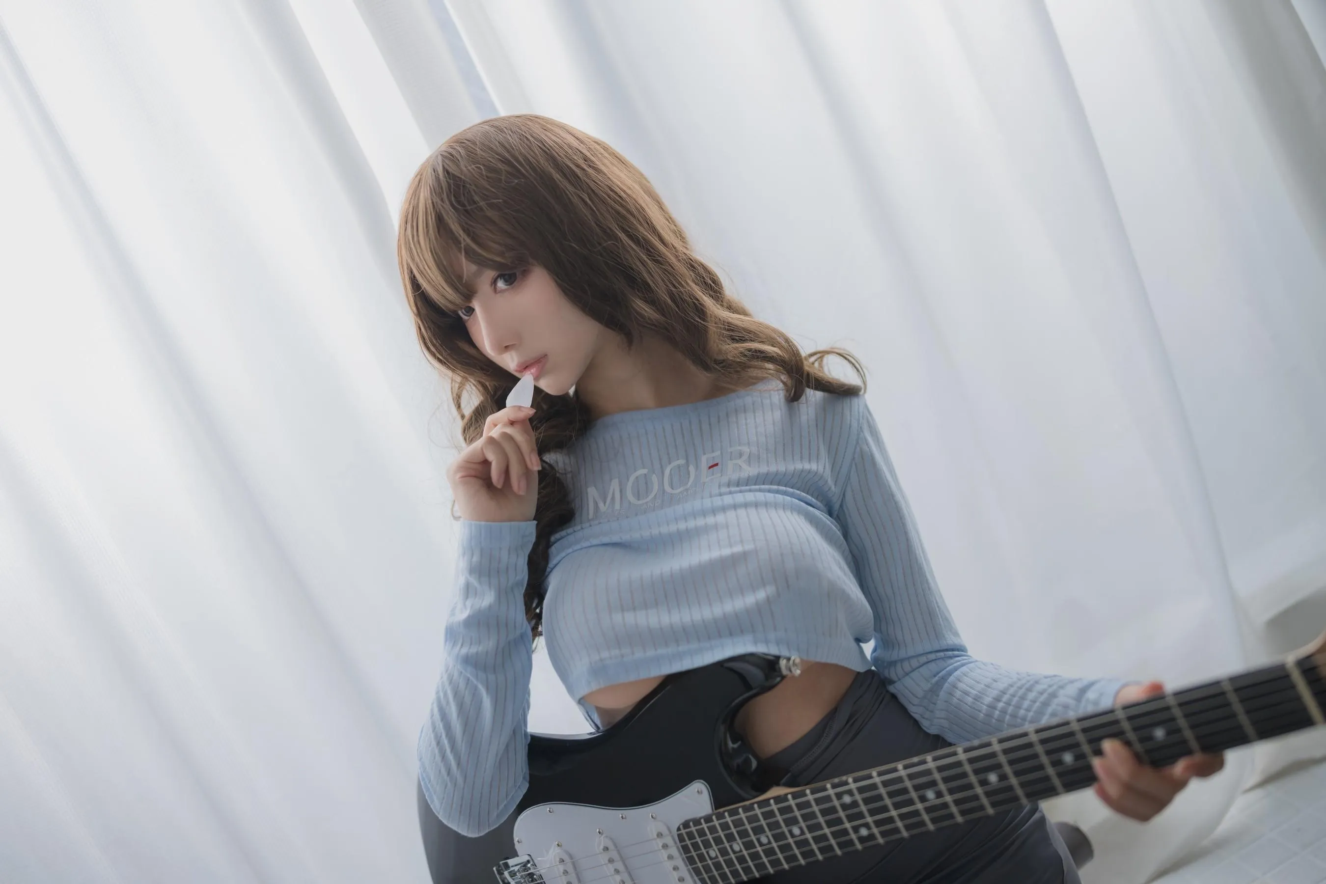 Shika小鹿鹿 – NO.76 吉他妹妹 [21P]插图3